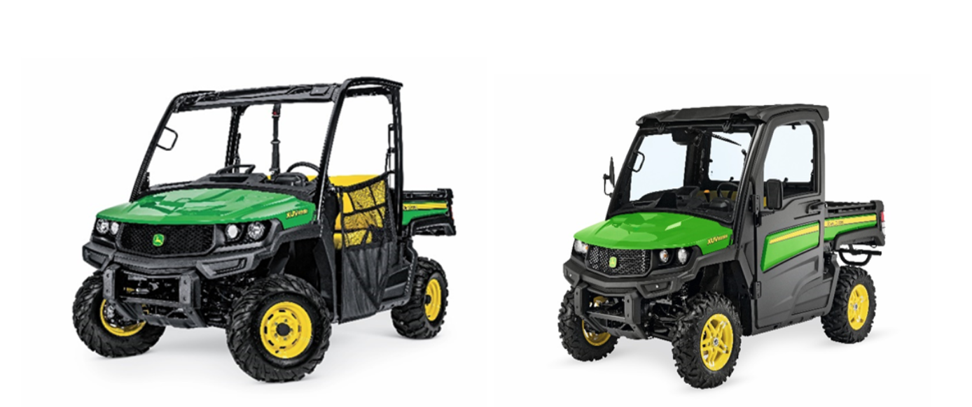 John Deere XUV835 Gator utility vehicles